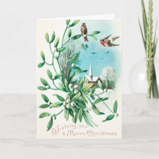 聖降誕祭のお祝い（1910年） シーズンカード (正面)