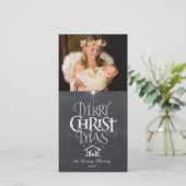 聖降誕祭のお祭りカスタマイズチョーク シーズンカード (スタンド正面)