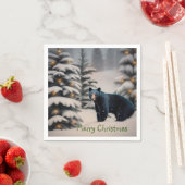 聖降誕祭のお祭り スタンダードカクテルナプキン (インサイチュ)