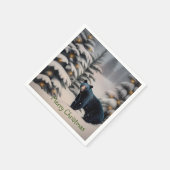 聖降誕祭のお祭り スタンダードカクテルナプキン (角)