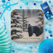 聖降誕祭のお祭り ペーパープレート (パーティー)