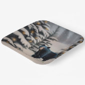 聖降誕祭のお祭り ペーパープレート (傾斜あり)