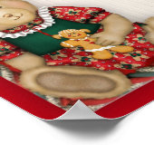 聖降誕祭のお祭り ポスター (角)