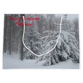 聖降誕祭のお祭り ラージペーパーバッグ