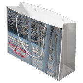 聖降誕祭のお祭り ラージペーパーバッグ (裏面アングル)