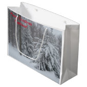 聖降誕祭のお祭り ラージペーパーバッグ (正面アングル)