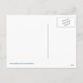 聖降誕祭のくるみ割り人形をお上げなさい シーズンポストカード (裏面)