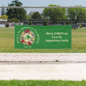 聖降誕祭のイエスがその理由だ 横断幕 (インサイチュ)