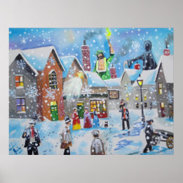 聖降誕祭のキャロル・スクルージと三人の幽霊 ポスター