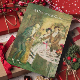 聖降誕祭のキャロル・ディケンズ・スクルージ・クリスマス カード