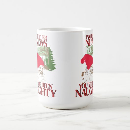 聖降誕祭のサいけなンタマグ コーヒーマグカップ (中央)
