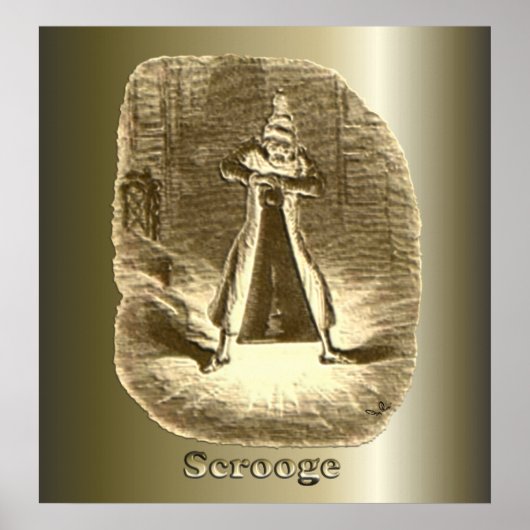 聖降誕祭のスクルージ – クリスマスキャロル ポスター (正面)