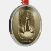 聖降誕祭のスクルージ – クリスマスキャロル メタルオーナメント (右)