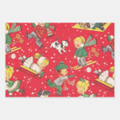 「聖降誕祭の前の晩だったのさ ラッピングペーパーシート (正面3)