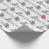 『聖降誕祭の前の晩はヴィンテージだ ラッピングペーパー (角)