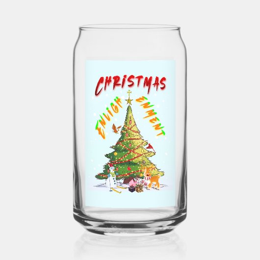 聖降誕祭の啓発 ガラス缶 (裏面)