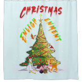 聖降誕祭の啓発 シャワーカーテン (正面)