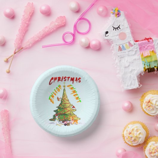 聖降誕祭の啓発 ペーパーボウル (パーティー)