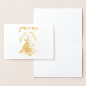 聖降誕祭の啓発 箔カード (ディスプレー)