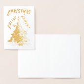 聖降誕祭の啓発 箔カード (ディスプレー)