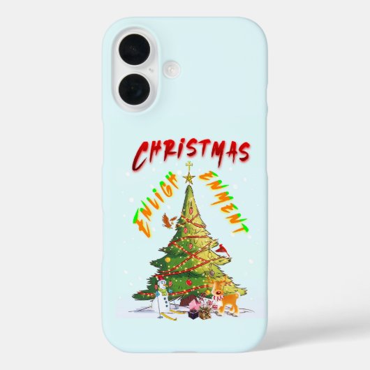 聖降誕祭の啓発 Case-Mate iPhoneケース (裏面)