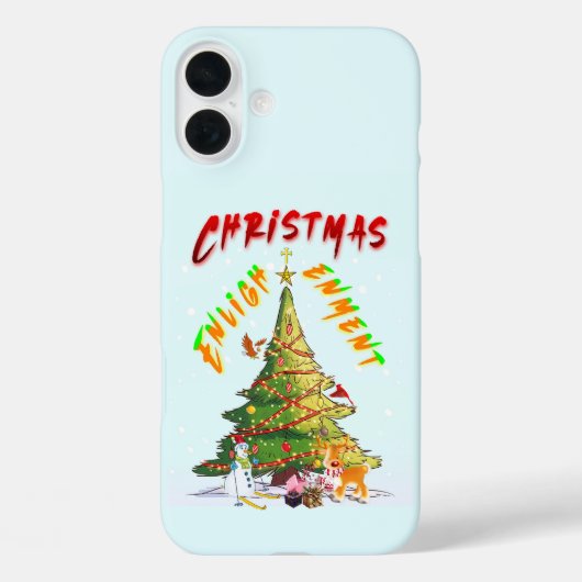 聖降誕祭の啓発 Case-Mate iPhoneケース (裏面)