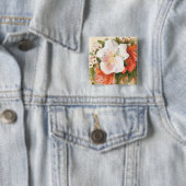 聖降誕祭の喜びの花 缶バッジ (インサイチュ)