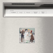 聖降誕祭の喜びはすべて君のものだ マグネット (インサイチュ (食洗機))