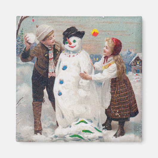 聖降誕祭の喜びはすべて君のものだ マグネット (正面)