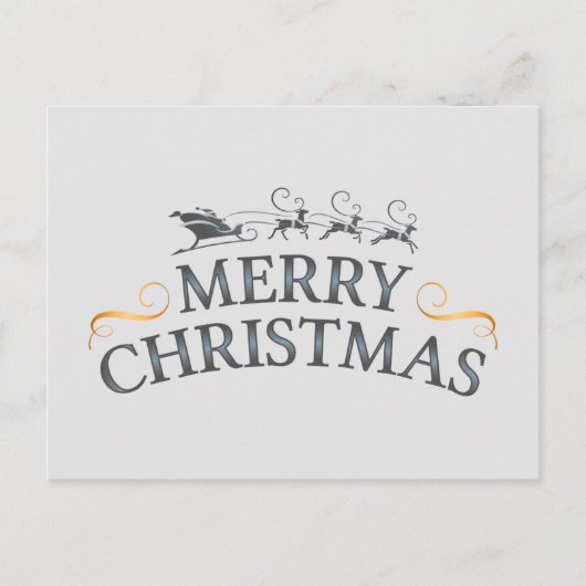 聖降誕祭の喜び シーズンポストカード (正面)