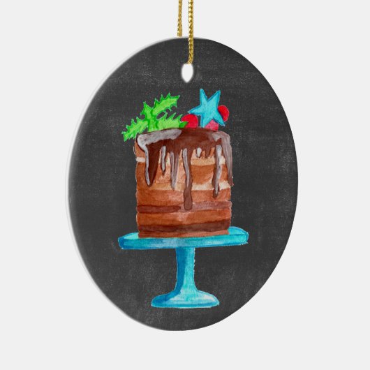 聖降誕祭の夢を見る! セラミックオーナメント (右)