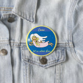 聖降誕祭の天使と来星が彼を崇拝する 缶バッジ (インサイチュ)