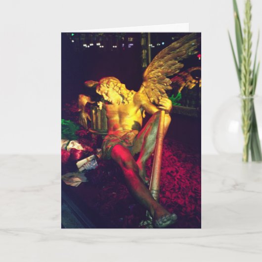 聖降誕祭の天使 シーズンカード (正面)