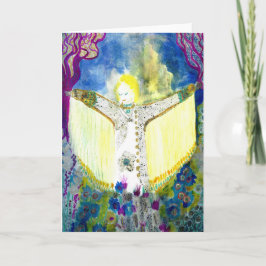 聖降誕祭の天使。 シーズンカード