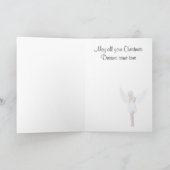 聖降誕祭の天使 シーズンカード (内部)