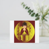 聖降誕祭の天使 シーズンポストカード (スタンド正面)