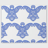 聖降誕祭の天使 ラッピングペーパー (フラット)