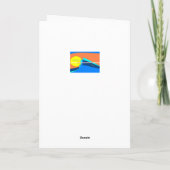 聖降誕祭の守護天使 シーズンカード (裏面)