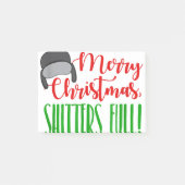 聖降誕祭の引用文のお目出とう ポストイット (正面)