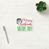 聖降誕祭の引用文のお目出とう ポストイット (オフィス)