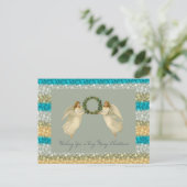 聖降誕祭の御婚礼を喜んで シーズンポストカード (スタンド正面)