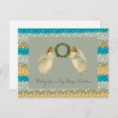 聖降誕祭の御婚礼を喜んで シーズンポストカード (正面/裏面)