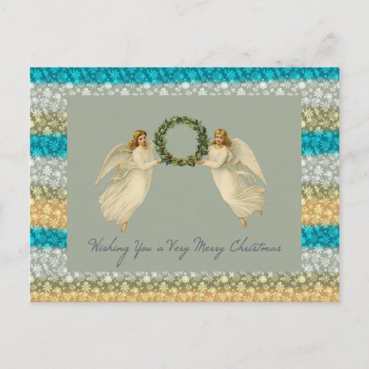 聖降誕祭の御婚礼を喜んで シーズンポストカード (正面)