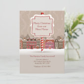 聖降誕祭の感動的な発表 シーズンカード (スタンド正面)