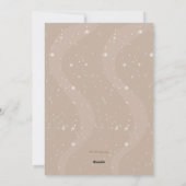 聖降誕祭の感動的な発表 シーズンカード (裏面)