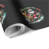 聖降誕祭の祝いにおもしろいやる ラッピングペーパー (ロールコーナー)