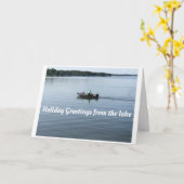 ※聖降誕祭の祝日** カード (黄色い花)