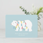 聖降誕祭の祭日の祭日 シーズンカード (スタンド正面)