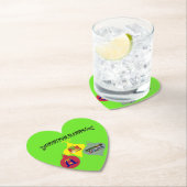 聖降誕祭の精神トリオ宗教オーナメント ペーパーコースター (インサイチュ)