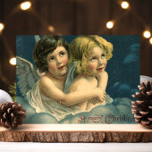 聖降誕祭の聖降誕祭お目出とうヴィンテージ シーズンポストカード